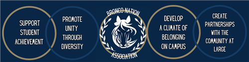 Bronco Nation's mission is to support student achievement, promote unity through diversity, develop a climate of belonging 